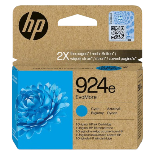 Image of ראש דיו ציאן מקורי HP 924e