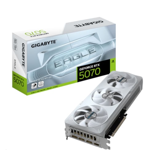 Image of כרטיס מסך Gigabyte GeForce RTX 5070 EAGLE OC ICE SFF 12G