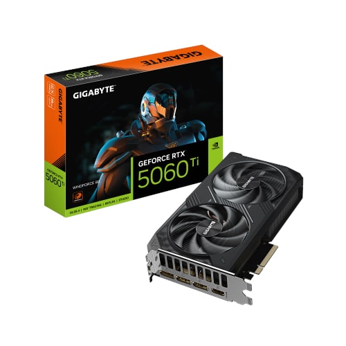 Image of כרטיס מסך Gigabyte GeForce RTX 5060 Ti WINDFORCE 8G